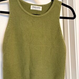 Pinkyotto Sage Green Sweater